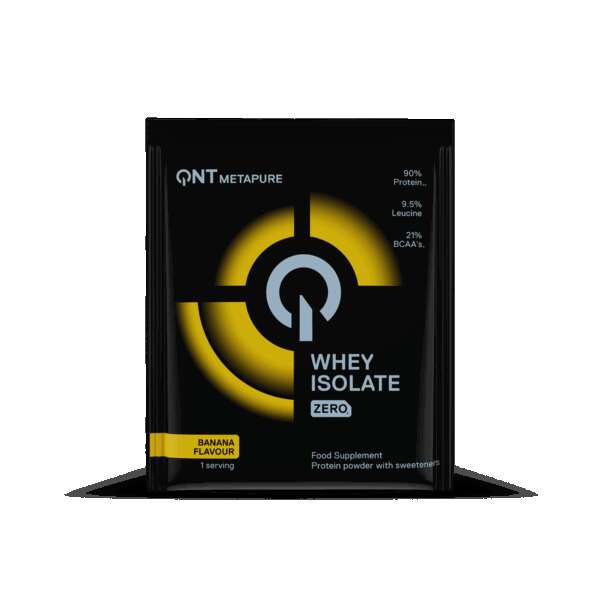 QNT Metapure Whey Protein Isolate Zero Πρωτεΐνη Ορού Γάλακτος με Γεύση Μπανάνα 3