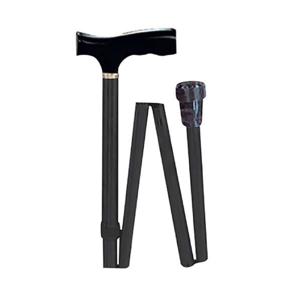 Alfa Care Μπαστούνι Πτυσσόμενο Μαύρο AC-844