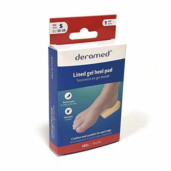 Deramed Vita Orthopaedics Υποπτέρνια Gel με Επένδυση