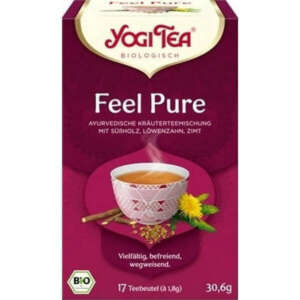 Yogi Tea Feel Pure Μείγμα Βοτάνων  17 Φακελάκια 30.6gr