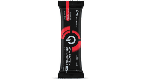 QNT Crunchy Bar 40% Protein, Creamy Strawberry