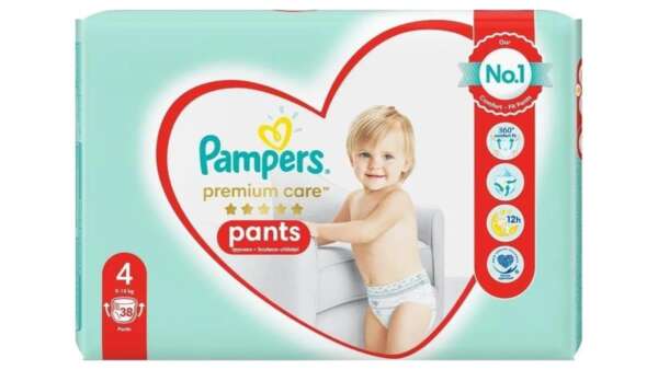 Pampers Premium Pants Μεγ 4 X38 Jumbo