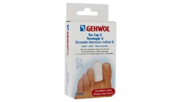 Gehwol Επιθέματα Toe Cap G με Gel για τους Κάλους 2τμχ