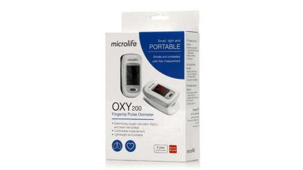 Microlife Oxy 200 Fingertip Oximeter Παλμικό Οξύμετρο 1Τεμάχια