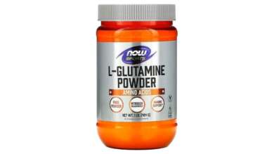 Now L-Glutamine Powder 454 gr