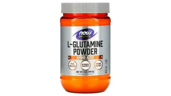 Now L-Glutamine Powder 454 gr