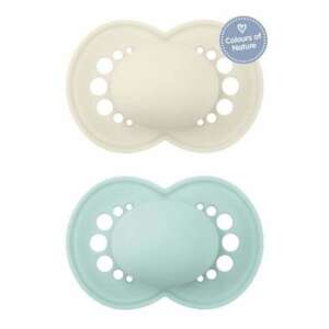 Mam Πιπίλα Σιλικόνης Colours Of Nature Matt 6-16 Μηνών Unisex Χ2