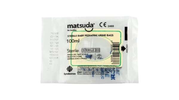 MATSUDA Βρεφικός Ουροσυλλέκτης Μιας Χρήσης Χωρητικότητας 100ml 1 τεμ