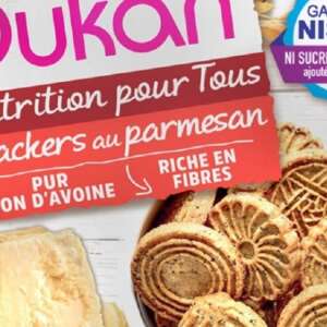 Dukan Κράκερς Βρώμης με παρμεζάνα 100gr