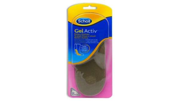 Scholl Gel Activ Insoles for Winter Βoots With Soft Fabric Whole Day No. 35-40,5