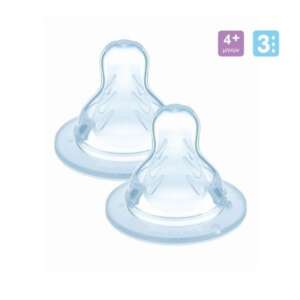 MAM Silicone Teat 410S Medium Flow (4m+) 2pcs