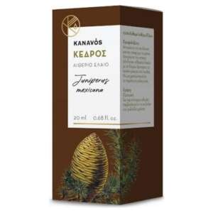 Kanavos Essential Oil Cedarwood Αιθέριο Έλαιο Κέδρος 20 ml