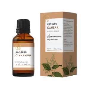 Kanavos Essential Oil Αιθέριο Έλαιο Cinnamon 10 ml