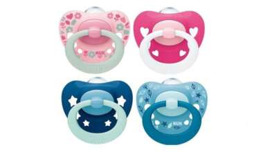 Nuk Πιπίλα Signature Σιλικόνης Ορθοδοντική 6-18m Με Θήκη  X1