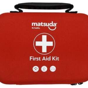 Matsuda First Aid Kit Φαρμακείο Αυτοκινήτου Πρώτων Βοηθειών Τσάντα Προγεμισμένο
