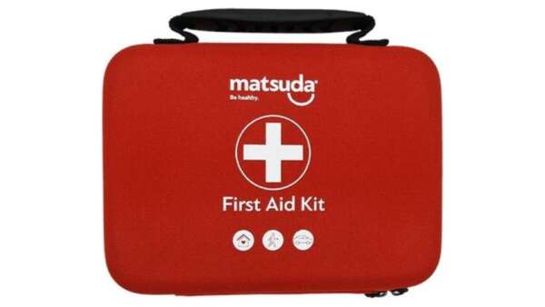 Matsuda First Aid Kit Φαρμακείο Αυτοκινήτου Πρώτων Βοηθειών Τσάντα Προγεμισμένο