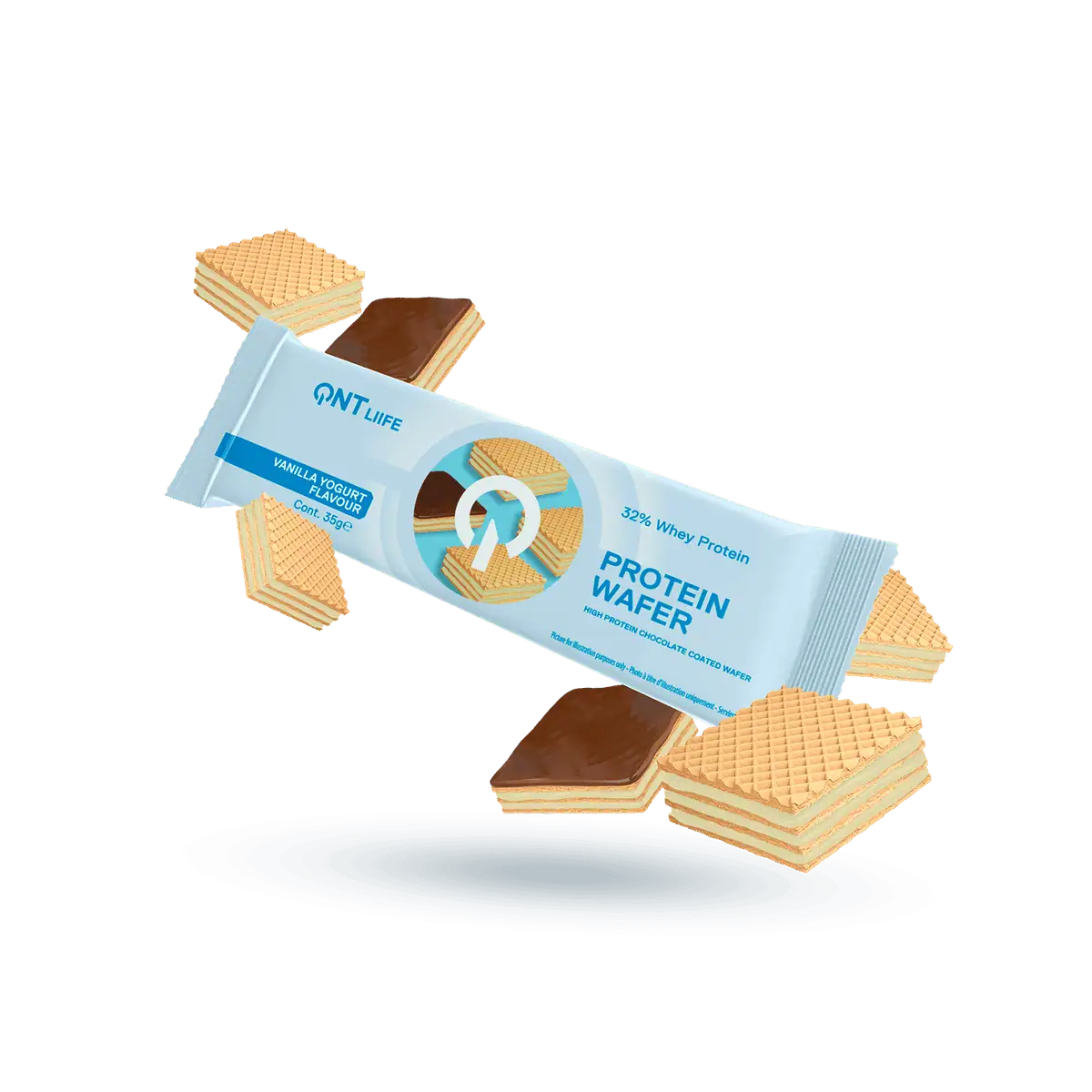 Qnt Prot. Wafer Bar Yogurt 35 g