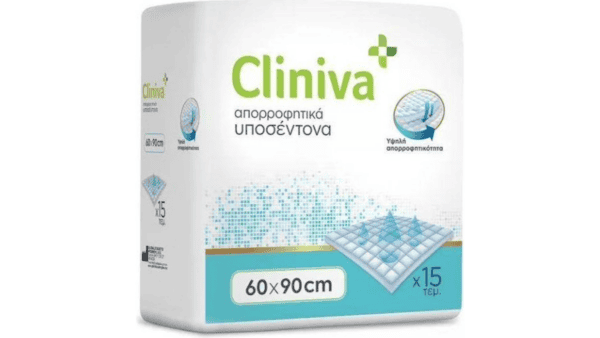 Cliniva Υποσέντονα 60 x 90, 15 τμχ