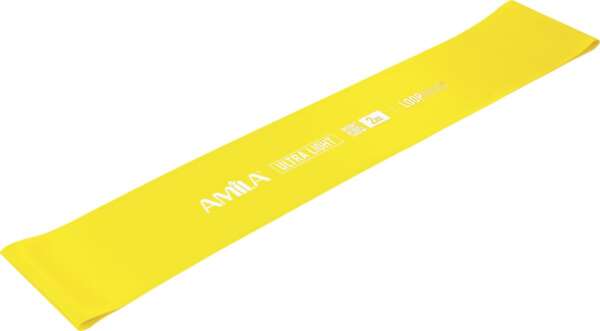 AMILA Λάστιχο Γυμναστικής Loop Πολύ Μαλακό Κίτρινο