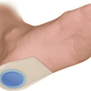 Deramed Vita Orthopaedics Blue Dot Heel Υποπτέρνια από Σιλικόνη 07-2-022 2τμχ