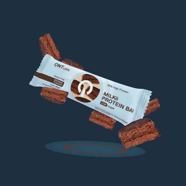 Qnt Life Milkii Protein Bar Chocolate And Brownie