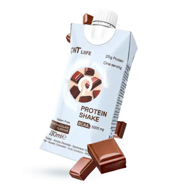 Qnt Delicious Whey Shake Tetra 25 g Protein Choco 330 ml