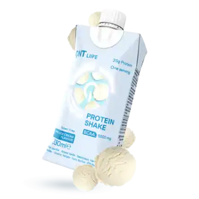 Qnt Delicious Whey Shake Tetra 25 g Protein Vanilla 330 ml