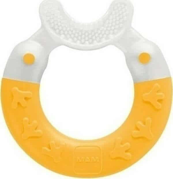 Mam Μασητικός Κρίκος Οδοντοφυΐας από Πλαστικό για 3 m+ 560/yellow