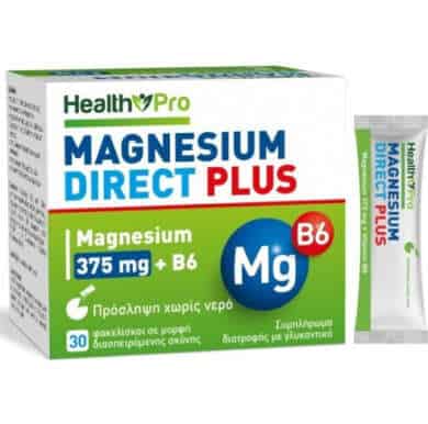 Health Pro Direct Magnesium 375mg 30 φακελίσκοι