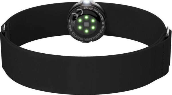 Polar OH1+ Ζώνη Καρδιακών Παλμών Μπράτσου σε Μαύρο χρώμα