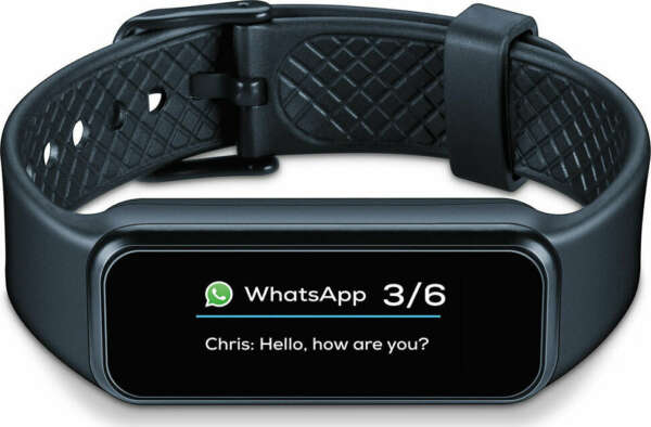 Beurer AS 99 Activity Tracker με Παλμογράφο Μαύρο