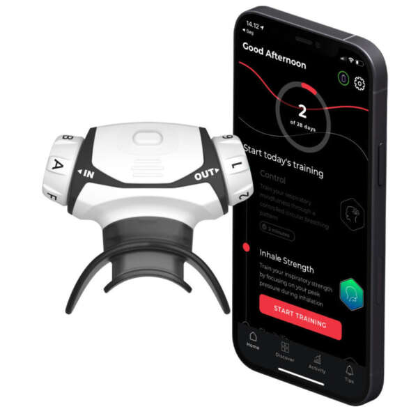 Airofit PRO 2.0 Εξασκητής Αναπνοής White