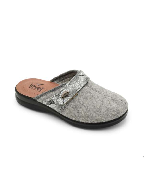 Level Anatomic Παντόφλα Γυναικεία Γκρί (4092)