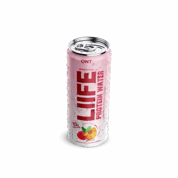 QNT LIIFE PROTEIN WATER Raspberry & Peach | 330 ML