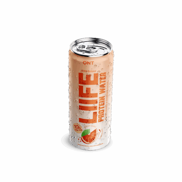 QNT LIIFE PROTEIN WATER Blood orange & Ginseng