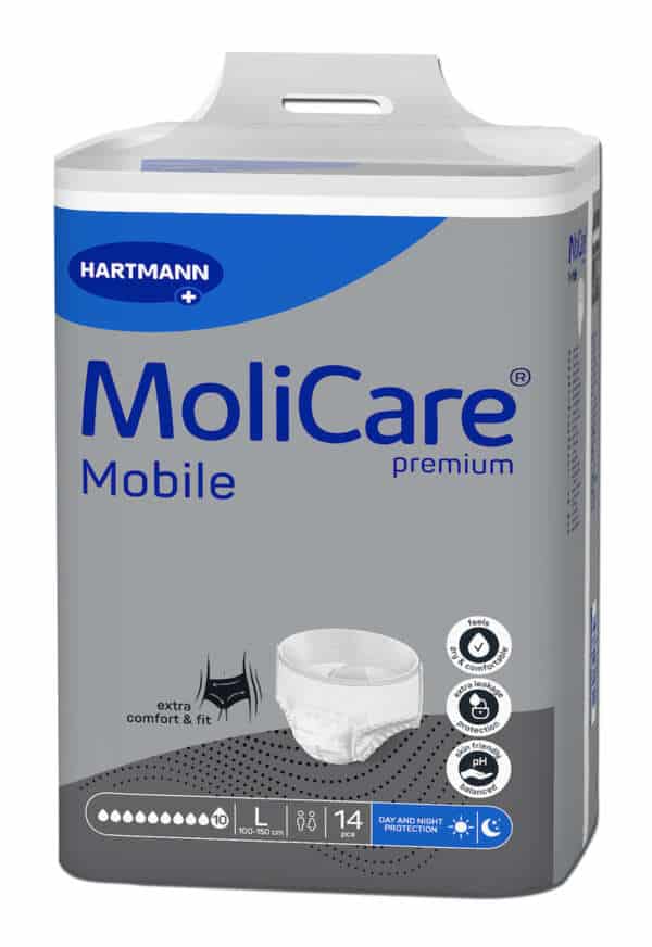 Hartmann Molicare Mobile Βρακάκι Ακράτειας 10 Drops Large 14τμχ