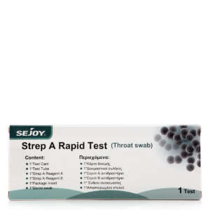 Sejoy A Rapid Test Τεστ Στρεπτόκοκκου 1τμχ
