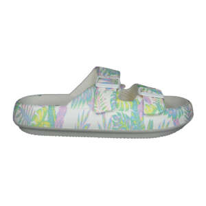 Level Anatomic 170 Γυναικεία Σανδάλια Λευκά Φλοράλ