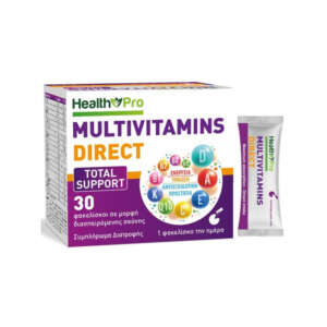 Health Pro Total Support Πολυβιταμίνη για Ενέργεια 30 φακελίσκοι