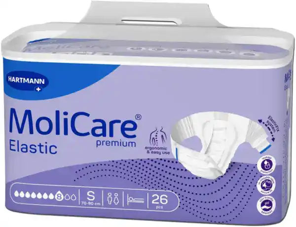 Hartmann Molicare Premium Elastic Πάνες Ακράτειας Small 26τμχ
