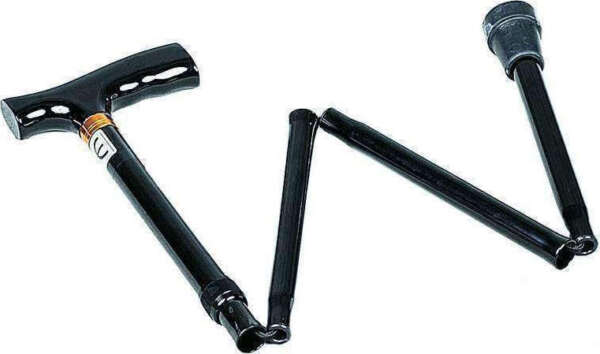 Vita Orthopaedics Μπαστούνι Ρυθμιζόμενο Και Σπαστό Μαύρο