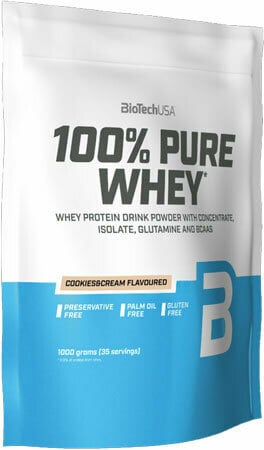 Biotech USA 100% Pure Whey Πρωτεΐνη Cookies & Cream 1kg
