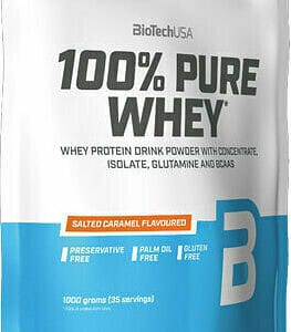 Biotech USA 100% Pure Whey Πρωτεΐνη Salted Caramel 1kg