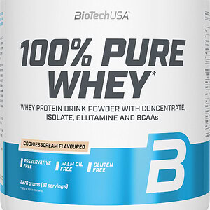 Biotech USA 100% Pure Whey Πρωτεΐνη Cookies & Cream 2.27kg