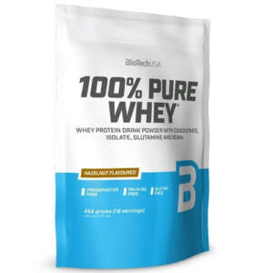 Biotech USA 100% Pure Whey Πρωτεΐνη Hazelnut 454gr