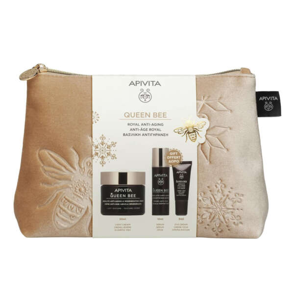 Apivita Queen Bee Routine Σετ Περιποίησης Light 4τμχ