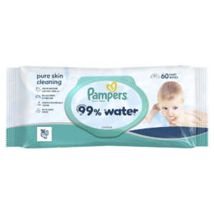 Pampers Water Wipes 99% Νερό 60τμχ