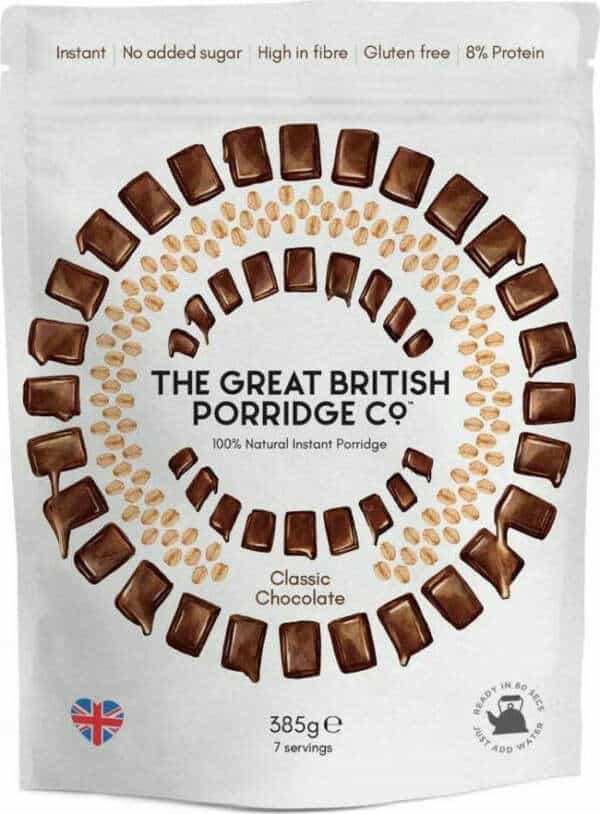 The Great British Porridge Co Porridge Βρώμης Classic Chocolate 385gr