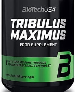 Biotech USA Tribulus Maximus 1500mg Συμπλήρωμα για Λίμπιντο & Ενίσχυση της Τεστοστερόνης 90 ταμπλέτες