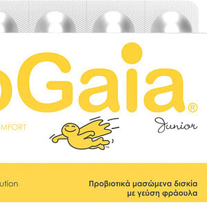 BioGaia ProTectis Junior Συμπλήρωμα με Προβιοτικά για Παιδιά 30 μασώμενες ταμπλέτες Φράουλα